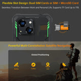 Oukitel WP32 Pro, 6GB+256GB, 6.0 inch Android 14 T606 Octa Core, OTG, Network: 4G, WP32 Pro, 6GB+256GB