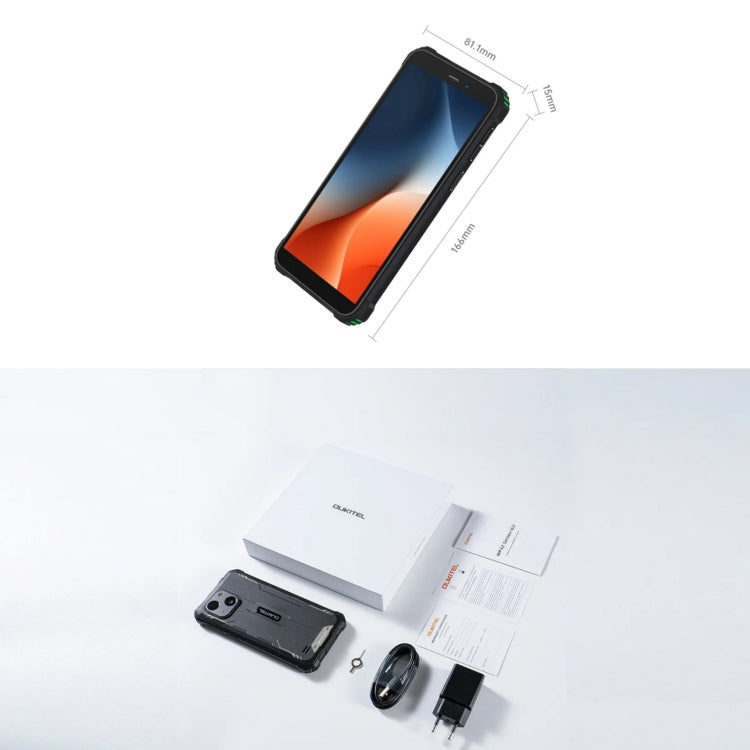 Oukitel WP32 Pro, 6GB+256GB, 6.0 inch Android 14 T606 Octa Core, OTG, Network: 4G, WP32 Pro, 6GB+256GB