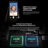 Oukitel WP39 Pro 5G Rugged Phone, 6GB+256GB, Night Vision, Fingerprint Identification, 6.6 inch MediaTek Dimensity 6100+ Octa Core, NFC, OTG, Network: 5G, WP39 5G