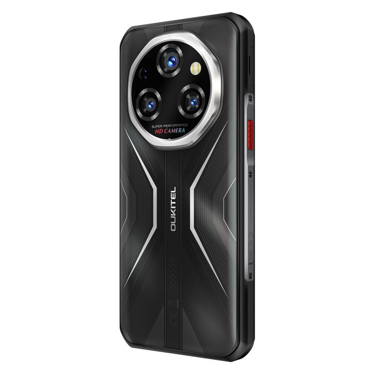 Teléfono robusto Oukitel WP55 5G: 12 GB + 256 GB, cámara de 108 MP, MediaTek Dimensity 7025, NFC, OTG