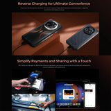 Oukitel WP55 5G Rugged Phone, 12GB+256GB, 108MP Camera, 11000 mAh Battery, 6.6 inch, MediaTek Dimensity 7025