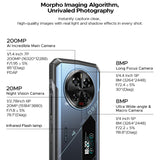 DOOGEE V40 Pro Rugged Phone, 16GB+512GB, 6.78 inch Android 14 Dimensity 7300