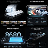 DOOGEE V40 Pro Rugged Phone, 16GB+512GB, 6.78 inch Android 14 Dimensity 7300