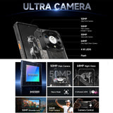 Teléfono Ulefone Armor 28 Pro - 16 GB + 512 GB, visión nocturna, batería de 10600 mAh, pantalla de 6,67 pulgadas, Android 15, red 5G, MediaTek Dimensity 7300