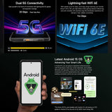 Teléfono Ulefone Armor 28 Pro - 16 GB + 512 GB, visión nocturna, batería de 10600 mAh, pantalla de 6,67 pulgadas, Android 15, red 5G, MediaTek Dimensity 7300