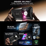 Teléfono Ulefone Armor 28 Pro - 16 GB + 512 GB, visión nocturna, batería de 10600 mAh, pantalla de 6,67 pulgadas, Android 15, red 5G, MediaTek Dimensity 7300