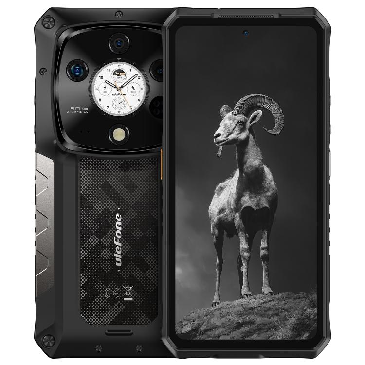 Teléfono Ulefone Armor 28 Pro - 16 GB + 512 GB, visión nocturna, batería de 10600 mAh, pantalla de 6,67 pulgadas, Android 15, red 5G, MediaTek Dimensity 7300