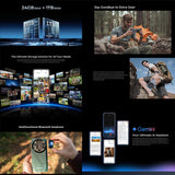 Oukitel WP200 Pro 5G Rugged Phone - 24GB RAM, 1TB Storage, 6.7" Screen, Android 15.0, MTK Dimensity 8200, NFC, OTG