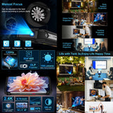 Teléfono robusto Unihertz Tank 3S con proyector de visión nocturna, 16 GB + 512 GB, pantalla de 6,79 pulgadas, Android 14, Dimensity 8200, red 5G