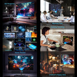 Teléfono robusto Unihertz Tank 2 Pro con proyector de visión nocturna, 12 GB + 256 GB, pantalla de 6,79 pulgadas, Android 14 MTK6789 Octa Core, red 4G