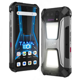 Teléfono robusto Unihertz Tank 2 Pro con proyector de visión nocturna, 12 GB + 256 GB, pantalla de 6,79 pulgadas, Android 14 MTK6789 Octa Core, red 4G
