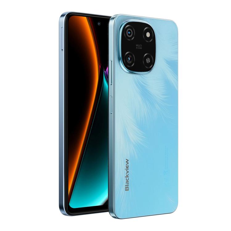 Blackview COLOR 6 Smartphone - 8GB RAM, 128GB Storage, 6.67" Display, Fingerprint & Face ID, MediaTek Helio G81, 4G Network