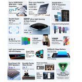 Blackview COLOR 6 Smartphone - 8GB RAM, 128GB Storage, 6.67" Display, Fingerprint & Face ID, MediaTek Helio G81, 4G Network