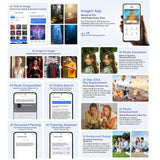 Blackview COLOR 6 Smartphone - 8GB RAM, 128GB Storage, 6.67" Display, Fingerprint & Face ID, MediaTek Helio G81, 4G Network