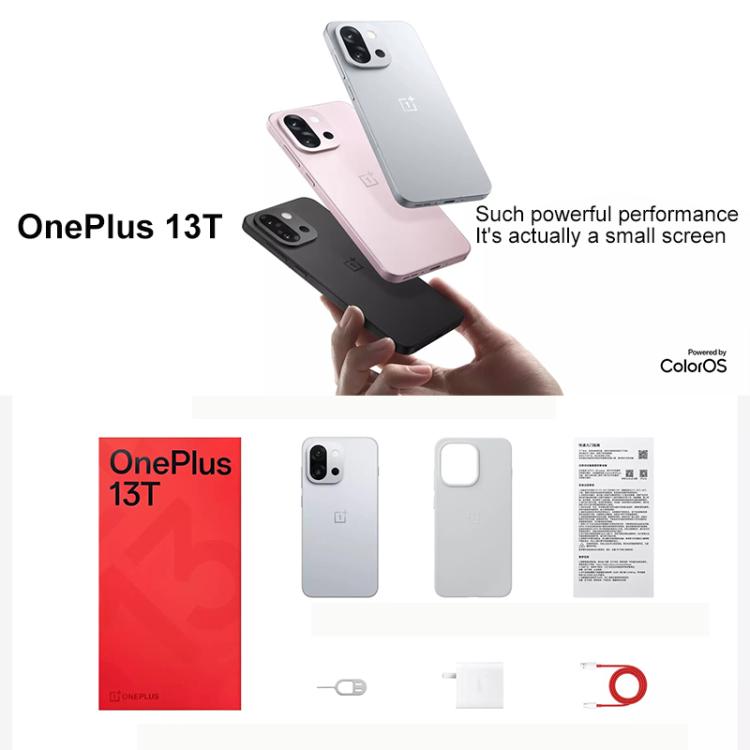 OnePlus 13T 5G 12GB/256GB – Snapdragon 8 Elite, ColorOS 15, Screen Fingerprint