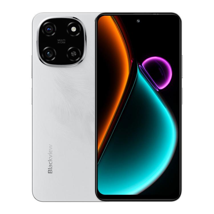 Blackview COLOR 6 Smartphone - 8GB RAM, 256GB Storage, Fingerprint & Face ID, 6.67" Android 15, MediaTek Helio G81, 4G Network