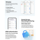 Blackview COLOR 6 Smartphone - 8GB RAM, 256GB Storage, Fingerprint & Face ID, 6.67" Android 15, MediaTek Helio G81, 4G Network