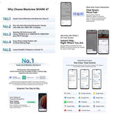 Blackview SHARK 6 5G, 4GB+128GB, 6.88 inch, 120Hz Display, Android 15 Unisoc UMS9620 T8100