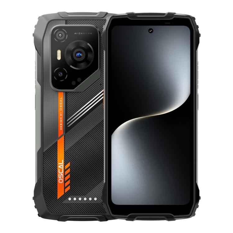 Blackview Oscal Pilot 3 5G Rugged Phone, 12GB+256GB, Night Vision Camera, 7500mAh, 6.56 inch Android 15 MediaTek Dimensity 6300