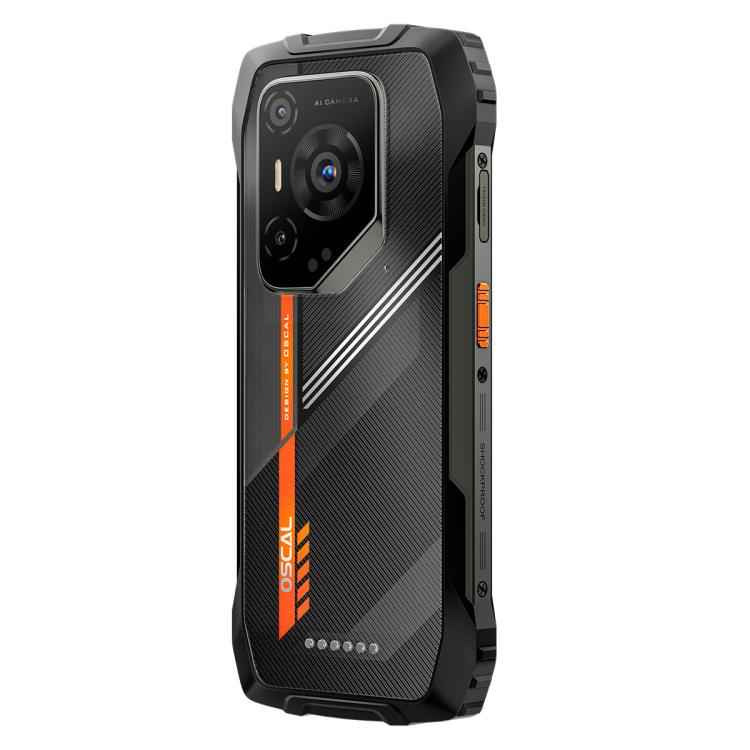 Blackview Oscal Pilot 3 5G Rugged Phone, 12GB+256GB, Night Vision Camera, 7500mAh, 6.56 inch Android 15 MediaTek Dimensity 6300