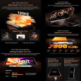 Blackview Oscal Pilot 3 5G Rugged Phone, 12GB+256GB, Night Vision Camera, 7500mAh, 6.56 inch Android 15 MediaTek Dimensity 6300