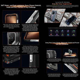 Blackview Oscal Pilot 3 5G Rugged Phone, 12GB+256GB, Night Vision Camera, 7500mAh, 6.56 inch Android 15 MediaTek Dimensity 6300