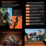 Blackview Oscal Pilot 3 5G Rugged Phone, 12GB+256GB, Night Vision Camera, 7500mAh, 6.56 inch Android 15 MediaTek Dimensity 6300