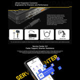 Teléfono robusto Ulefone Armor 30: 12 GB + 512 GB, visión nocturna, IP68/IP69K, pantalla de 6,95 pulgadas, Android 15, MediaTek Helio G100, 4G, NFC, OTG