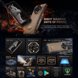 Ulefone Armor X16 Pro 5GB, 8GB + 256GB, Visión Nocturna, Teléfono Resistente IP68/IP69K, 6.56 pulgadas, Android 15, MediaTek Dimensity 6300