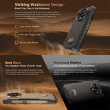Ulefone Armor X16 Pro 5GB, 8GB + 256GB, Visión Nocturna, Teléfono Resistente IP68/IP69K, 6.56 pulgadas, Android 15, MediaTek Dimensity 6300