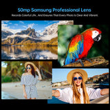 Teléfono robusto Unihertz Tank 4 Pro con proyector, 16 GB + 512 GB, visión nocturna, pantalla de 6,73 pulgadas, Android 13, 5G, NFC 