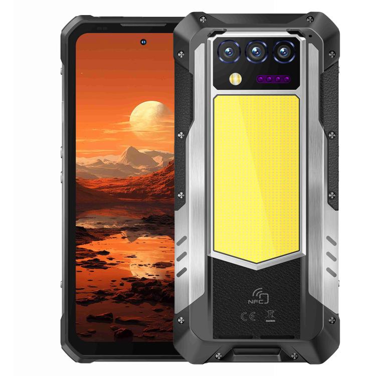 Teléfono robusto Oukitel WP100 TITAN 5G con telémetro láser, 12 GB + 512 GB, cámara de 200 MP, pantalla de 6,8 pulgadas, Android 14, MediaTek Dimensity 7300 