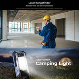Oukitel WP100 Laser Rangefinder Rugged Phone, 12GB+512GB, 200MP Camera, 6.8 inch Android 14 MediaTek Dimensity 7300