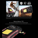 Teléfono robusto Oukitel WP56 5G: 12 GB de RAM, 512 GB de almacenamiento, cámara de 108 MP, pantalla de 6,8", Android 15, red 5G 