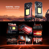 Teléfono robusto Oukitel WP56 5G: 12 GB de RAM, 512 GB de almacenamiento, cámara de 108 MP, pantalla de 6,8", Android 15, red 5G 