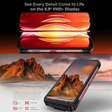 Teléfono robusto Oukitel WP56 5G: 12 GB de RAM, 512 GB de almacenamiento, cámara de 108 MP, pantalla de 6,8", Android 15, red 5G 
