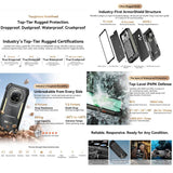 Blackview XPLORE 2, 16GB+1TB, 6.73 inch Android 15 Dimensity 8300 MT6897 Octa Core, Network: 5G, OTG, NFC, XPLORE 2, 16GB+1TB
