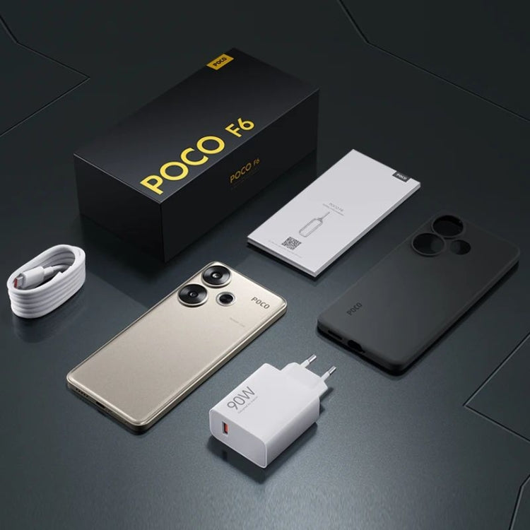 Xiaomi POCO F6 5G Global, 12 GB + 512 GB, lector de huellas en pantalla, 6,67 pulgadas, Xiaomi HyperOS, Snapdragon 8s Gen 3 