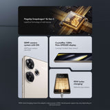 Xiaomi POCO F6 5G Global, 12 GB + 512 GB, lector de huellas en pantalla, 6,67 pulgadas, Xiaomi HyperOS, Snapdragon 8s Gen 3 