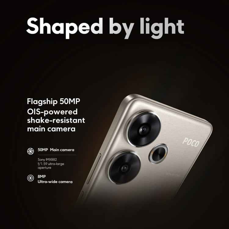 Xiaomi POCO F6 5G Global, 12GB+512GB, In-screen Fingerprint, 6.67 inch Xiaomi HyperOS Snapdragon 8s Gen 3