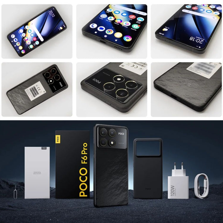 Xiaomi POCO F6 Pro (12 GB/512 GB, versión global) con Snapdragon 8 Gen 2, pantalla de 6,67 pulgadas, lector de huellas en pantalla, 5G y NFC