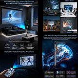 Unihertz 8849 Tank 4 5G Rugged Phone, 12GB+512GB,11,600 mAh battery, 6.78 inch Android 14 Dimensity 7300 Octa Core