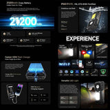 Ulefone Armor 29 Ultra 5G Rugged Phone, 16GB+1TB,  6.67 inch + 1.04 inch Android 15 MediaTek Dimensity 9300+ Octa Core