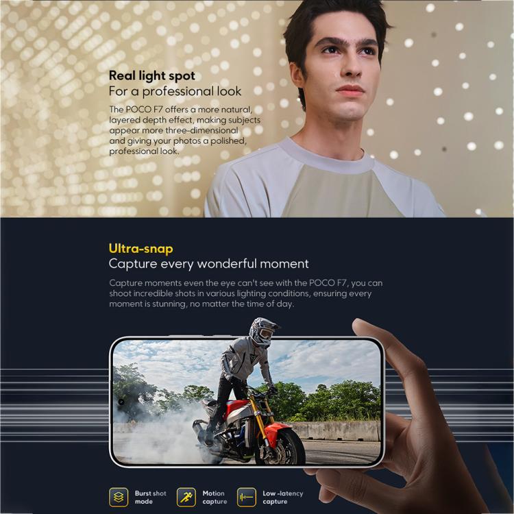 Xiaomi POCO F7 Global 5G 12GB/512GB – Snapdragon 8s Gen 4, HyperOS 2