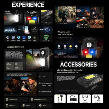 Ulefone Armor 29 Pro 5G Rugged Phone, 16GB+512GB,  6.67 inch + 1.04" Rear Sub-Display,21200mAh Mega Battery, 120W Flash Charge, Android 15