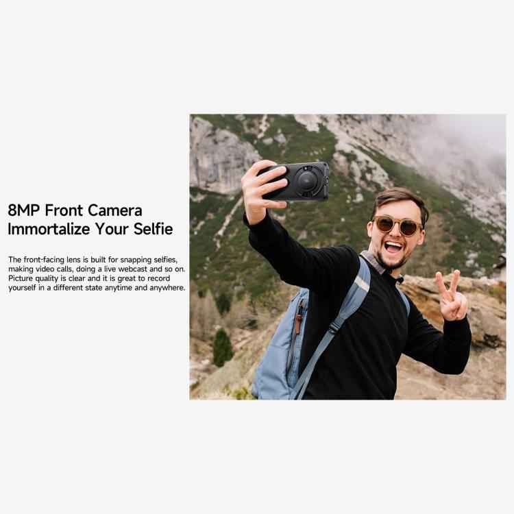 Ulefone RugKing 4G, 8GB+256GB, IP68/IP69K Rugged Phone, 5.99 inch Android 15 Unisoc T7255 Octa Core