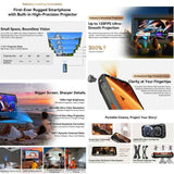 Blackview XPLORE 2 5G, 20000mAh, 12GB+256GB, 6.73 inch Android 15 Dimensity 8300 Octa Core