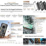 Blackview XPLORE 2 5G, 20000 mAh, 12 GB + 256 GB, 6,73 pulgadas, Android 15, Dimensión 8300, Octa Core 