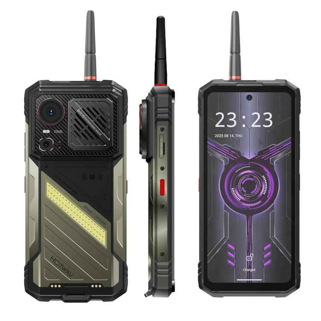 HOTWAV Hyper 8 Ultra 5G Walkie-talkie Rugged Phone, 12GB+512GB, 6.8 inch Android 15 Dimensity 7050 Octa Core