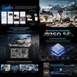 HOTWAV Hyper 8 Ultra 5G Walkie-talkie Rugged Phone, 12GB+512GB, 6.8 inch Android 15 Dimensity 7050 Octa Core